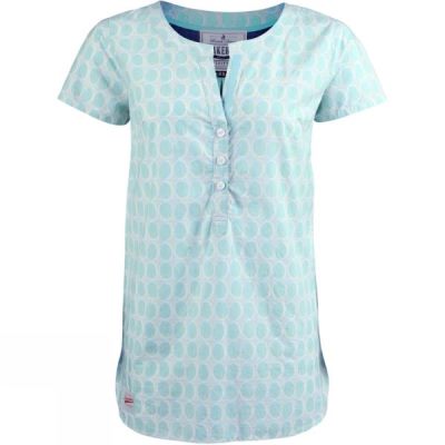 Camisa Brakeburn Circle Mujer Verde Claro - Chile YMQ269108